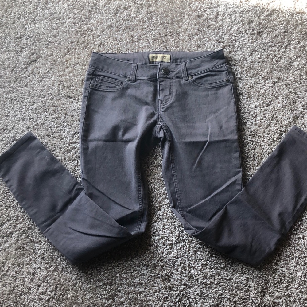 Blue Spice low rise brown skinny pants